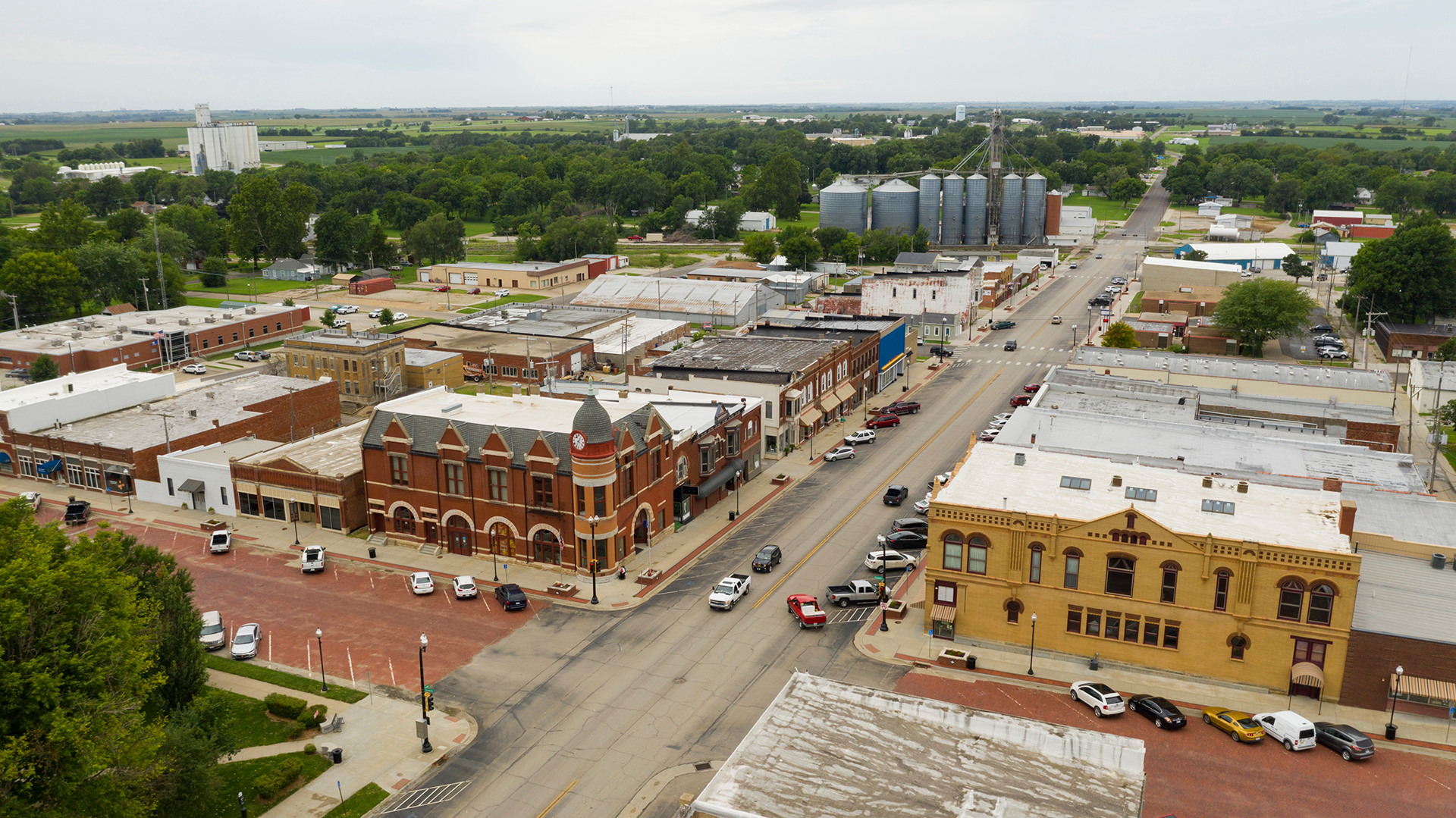 view of a small down's main street